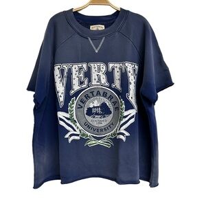 New‎ Mens Vertabrae Verty University Crew Neck Shirt